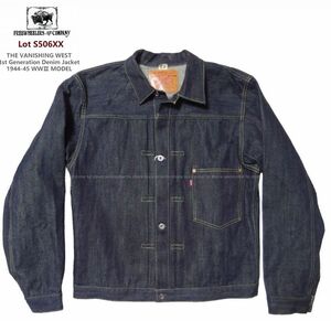 ■ FREEWHEELERS フリーホイーラーズ "Lot S506XX 1944-45" 1st type DENIM JACKET 大戦中期モデル ■