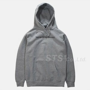 Nine One Seven - Nine One Seven Hooded Sweatshirt 灰L ナイン ワン セブン - ナイン ワン セブン フーデッド スウェットシャツ 2016FW