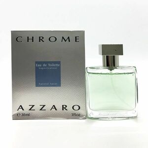 AZARO アザロ クローム EDT 30ml ☆残量たっぷり9割　送料350円..