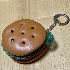 キーホルダー ☆ ハンバーガー ☆ ハンバーグ ☆ バンズ ☆ keyholder ☆ hamburger ☆ 昭和 ☆ レトロ ☆ 中古品 ☆