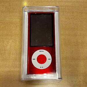 新品未開封Apple Store 8GB限定カラーA1320第5世代iPod nano第五世代REDプロダクトレッドMC049LL/A貴重品MC049J/Aレア アップルストア 本体