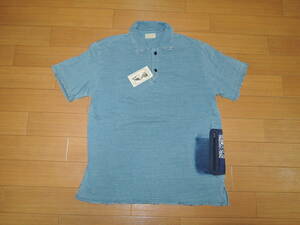 新品 キャピタル KAPITAL KOUNTRY ダメージ加工 ポロシャツ 2 バンダナ インディゴ染 カントリー