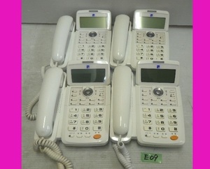 Saxa 10ボタン標準電話機 LD600(W) XT300■4台セット■E09