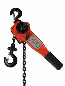 送料無料 レバーホイスト 1000kg 1t 1ton 1.5m レバーブロック（Lever Hoist）チェーンホイスト チェンブロック チェーン ガッチャ 荷締機