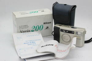 【返品保証】 【元箱付き】ニコン Nikon Nuvis 200 24-48mm Macro コンパクトカメラ C5323