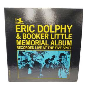 E03092 レコード ERIC DOLPHY & BOOKER LITTLE MEMORIAL ALBUM Recorded live at the FIVE SPOT Vol.3 P7334 BOOKER