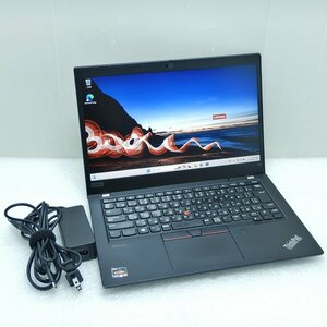 Lenovo ThinkPad X13 Gen 1 Ryzen5 Pro 4650U 16GB SSD256GB 13.3型（1920×1080）Windows11 Pro ノートパソコン 20UGS2GK00【中古】01