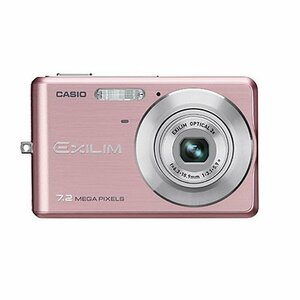カシオ Exilim EX-Z77 7.2MP デジタルカメラ アンチシェイク光学ズーム 3倍 (ピンク)(中古品)　(shin