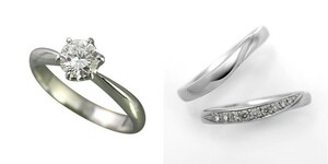 婚約指輪 安い 結婚指輪 セットリング ダイヤモンド プラチナ 0.2カラット 鑑定書付 0.241ct Dカラー VVS1クラス 3EXカット H&C CGL