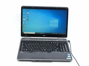 中古/15型/ノートPC/Windows10/新品SSD256GB/4GB/i5-M430/NEC　LL750/W 　MSoffice2021ProPlus搭載　新品無線マウス　