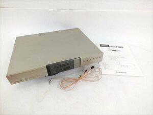 ♪ PIONEER パイオニア F-780 チューナー 取扱説明書有り 中古 現状品 231111Y7084