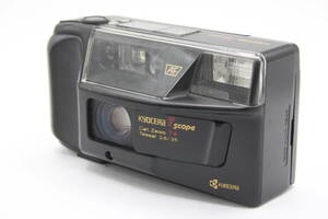 Y1055 京セラ Kyocera T Scope Carl Zeiss T＊ Tessar 35mm F2.8 コンパクトカメラ ジャンク