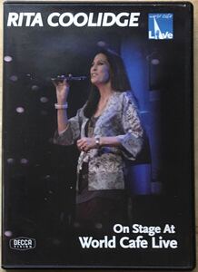 (DVD)Rita Coolidge[On Stage at World Cafe Live]スワンプ/カントリーロック/ソフトロック/ライトメロウ/AOR/女性ポップボーカル