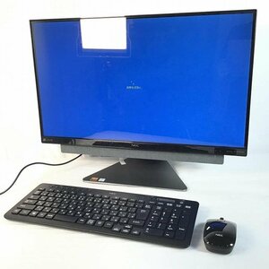 【中古品】 / NEC LAVIE DA770KAB PC-DA770KAB All-in-one ダークシルバー Windows10 Home Intel Corei7-8550U CPU 1.80GHz 30016598