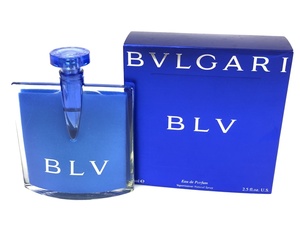ブルガリ　BVLGARI　ブルー　BLV　オーデパルファム　75ml　スプレー　残量：8割　YK‐2102
