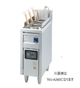 【訳あり/未使用品】電気茹で麺機 タニコー TEU-A28 2023年製 三相200V 幅280×奥行600×高850mm (No.9040) 業務用 厨房機器