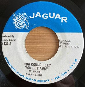 ソウルフルレゲエオリジナル盤！ Barry Biggs - How Could I Let You Get Away / Cover soulful Spinners