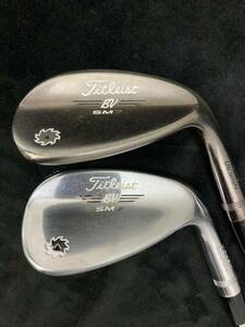 Titleist タイトリスト VOKEY ボーケイ SM7 56度14F/56度08M 2本まとめ　ウェッジ yg3-9