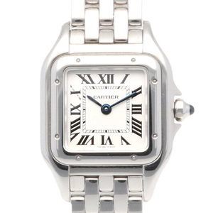 カルティエ パンテール SS 腕時計 時計 ステンレススチール WSPN0006 クオーツ レディース 1年保証 CARTIER 中古 美品