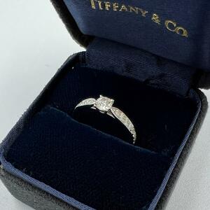 Tiffany リング ハーモニー ハーフエタニティ プラチナ 0.24ct ティファニー 指輪 Pt950 ダイヤ