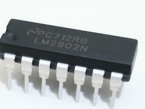ナショナルセミコンダクター(現TI) LM2902N 低消費電力汎用オペアンプ 1セット[10個]
