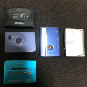 SONY WALKMAN ソニー ウォークマン カセットプレーヤー ジャンク5点