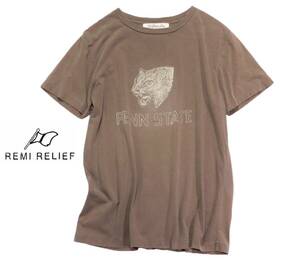 レミレリーフ REMI RELIEF PENN STATE ロゴ Tシャツ M ドゥーズィエムクラス アパルトモン取り扱い
