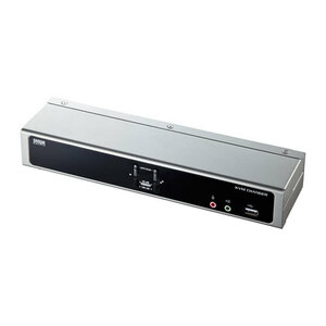 サンワサプライ デュアルリンクDVI対応パソコン自動切替器(2:1) SW-KVM2HDCN2
