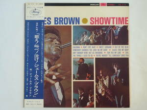 ◆ Obi! Rare Japan 1st LP / James Brown / Showtime 帯付レア / ジェームス・ブラウン/ 歌え！叫べ！泣け！Mercury SM-7174 / Stereo