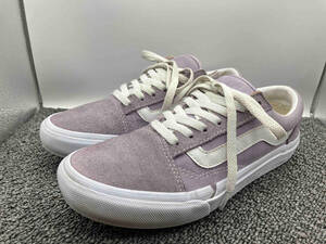 VANS バンズ ローカットスニーカー スエード スウェード サイズ23.5cm パープル 紫