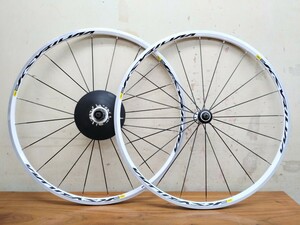 MAVIC ロードバイク 前後ホイール KSYRIUM EQUIPE 700 622×13C 回転スムーズ美品