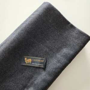 ■100% PURE CASHMERE■フランネル■3.8m■ビンテージ生地34■