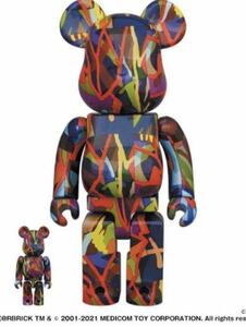 新品未開封 BE@RBRICK KAWS TENSION 100% & 400% ベアブリック カウズ テンション メディコムトイ プラス MEDICOM TOY