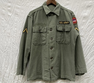 50s 60s 米軍実物 ユーティリティシャツ ビンテージ VINTAGE ヴィンテージ 50年代 60年代 US ARMY アメリカ軍 ミリタリーシャツ