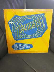 TAVARES - IT ONLY TAKES A MINUTE（EXTENDED REMIX）/ MORE THE WOMAN（EXTENDED REMIX）【12inch】1986