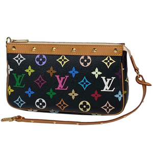 ルイ・ヴィトン Louis Vuitton ポシェット アクセソワール アクセサリーポーチ モノグラムマルチカラー ノワール M92648【中古】