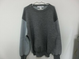 T【C4-47】【60サイズ】▲コムデギャルソン SHIRT/FG-N011 ニット セーター/Xサイズ/メンズ/※毛玉有