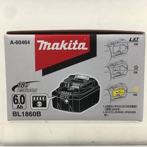未使用品 makita マキタ リチウムイオンバッテリー 18V 6.0Ah BL1860B 雪マーク あり 管理3