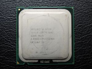 INTEL CORE2 QUAD Q9550 LGA775 2.83GHZ/12M/1333/05A SLAWQ MALAY 動作画面有 定形外送料￥140可