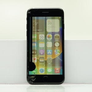 iPhoneSE2 128GB 第2世代 ブラック SIMフリー 訳あり品 ジャンク 中古本体 スマホ スマートフォン 白ロム