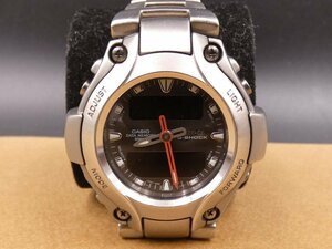 ★☆カシオ/CASIO メンズ腕時計 G-SHOCK MR-G MRG-130T DATE MEMORY チタニウム 電池切れ不動品☆★