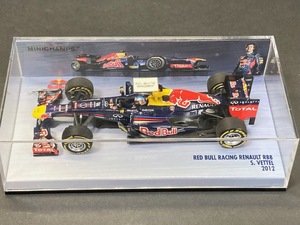 ミニチャンプス 1/43 レッドブル RB8 セバスチャン・ベッテル車