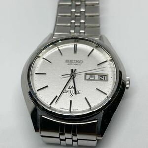 SEIKO セイコー 稼働品 ロードマチック　デラックス　純正金属ベルト　希少品