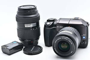 1B-131 OLYMPUS オリンパス E-300 ZUIKO DIGITAL 14-45mm f/3.5-5.6 + 40-150mm f/3.5-4.5 一眼レフデジタルカメラ