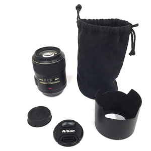 1円 Nikon AF-S VR Micro-Nikkor 105mm f/2.8G IF-ED カメラレンズ Fマウント オートフォーカス C031351