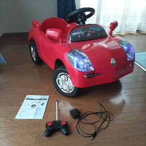 乗用ラジコンカー　電動自動車　乗用玩具 子供用　　充電式　動作確認済み　充電器　リモコン　大型ラジコン　乗り物　