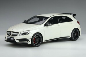 GT スピリット 1/18 メルセデス・ベンツ A45 AMG W176 ホワイト 香港限定 GT SPIRIT MERCEDES BENZ