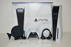 25Mdd 【中古品】 SONY PlayStation5 CFI-1000A ディスクドライブ搭載モデル プレステ５ プレイステーション５ PS5 本体 コントローラー