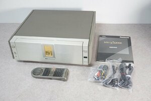 [QS][D4312417S] Panasonic パナソニック NV-V10000 S-VHS ビデオマスター 取扱説明書/リモコン 等付属 現状品