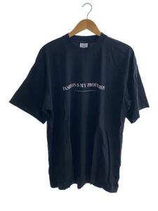 VETEMENTS◆Tシャツ/XS/コットン/BLK/UA52TR260B